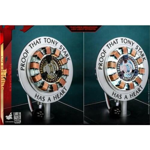 In Stock 1/1 Scale Collection LMS012 Arc Reactor Model Toy Tony Stark Props For Fans For Collection