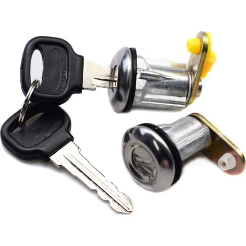 L & R Door Lock Cylinder Keys BE32-76-210 BE32-76-220 For Ford Festiva Mazda 626 B1800 B2000 B2200 B2600 GLC RX-2 RX-3 RX-4 RX-7
