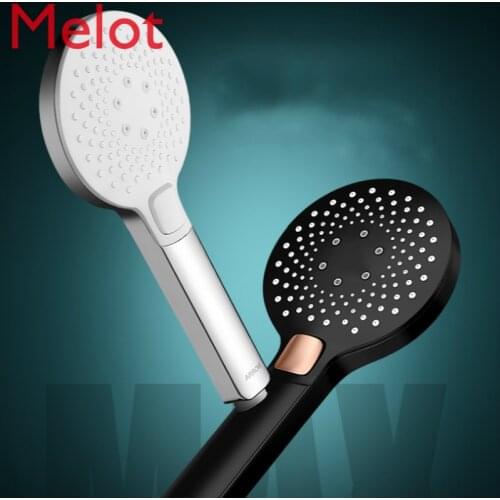 Shower Head Nozzle Supercharged Handheld Super Rain Suit Household Single Head Shower Head Bathroom Accessories