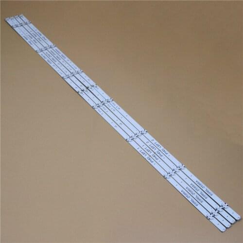 New TV LED Array Bars For LG 49LW340C 49LW340C-CA 49LW340C-DA 49LW340C-TA 49" LED Backlight Strips Matrix LED Lamps Lens Bands