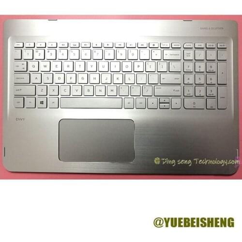YUEBEISHENG New/org For HP ENVY X360 15-W M6-W palmrest Latin keyboard upper cover Touchpad Backlight 798954-161