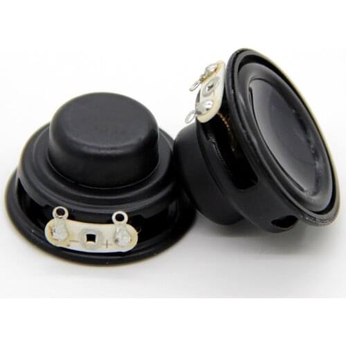 3W 4 ohm Full Range Square Horn Speaker Dual Magnetic Woofer 31mm Middle Bass Subwoofer Loudspeaker For DIY Accessary 2pcs