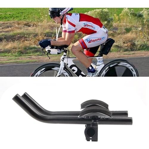 Rest TT Handlebar Aero Bars for Triathlon Time Trial Tri Cycling Bike Rest Handlebar for Bicycle Bike Long Distance Riding