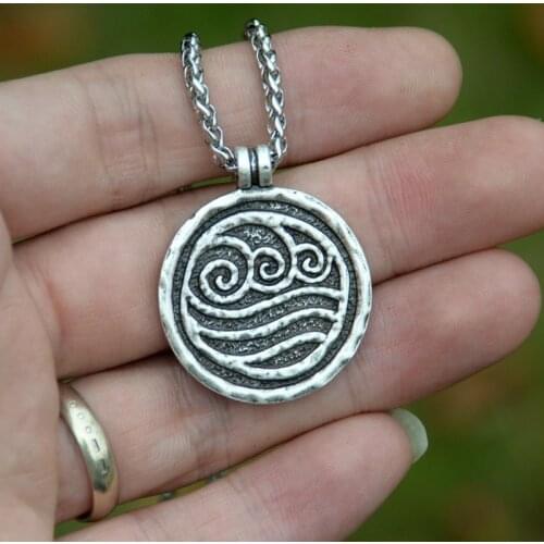 20pcs Vintage Avatar Last Airbender Water Tribe Nation Pendant Necklace