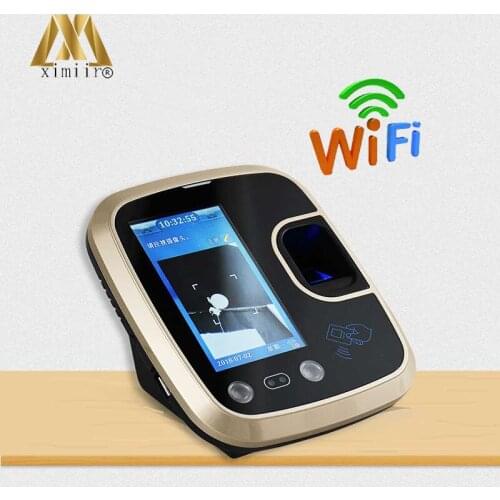 High Speed WiFi Face Access Control System Biometric Facial Recognition Time Attendance Machine With 125KHz RFID Card F850