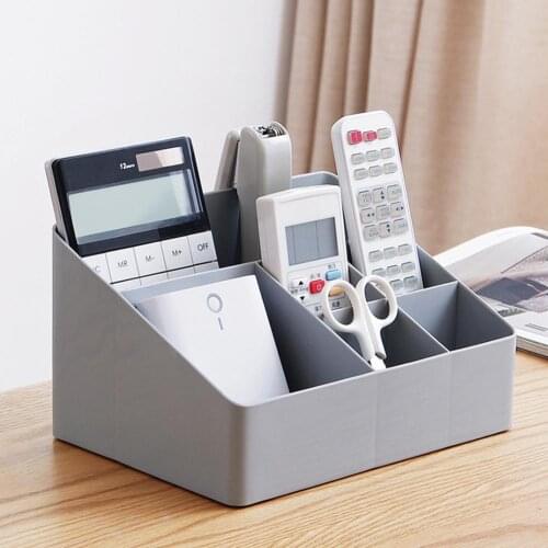 Desk Makeup Organizer Cosmetic Storage Box Case Brush Lipstick Jewelry Holder