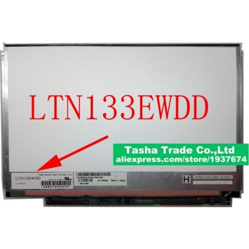 For Dell XPS M1330 Laptop LCD Screen Matrix For Toshiba Matsushita LTD133EWDD WXGA Display LVDS 1280*800