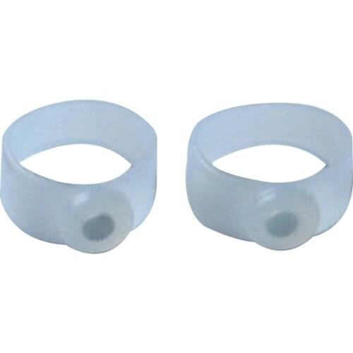 1 Pair Slimming Silicone Foot Massage Magnetic Toe Ring Fat Weight Loss Health