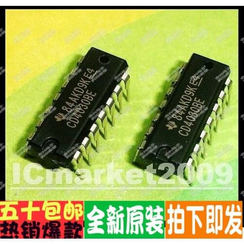 100% New&original CD4030BE DIP-14