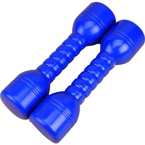 2 PCS Children Dumbell Outdoor Plastic Fitness Equipment Kids Sport Exercise PE Exercise Home Dancing Props Kids Dumbbells Hand