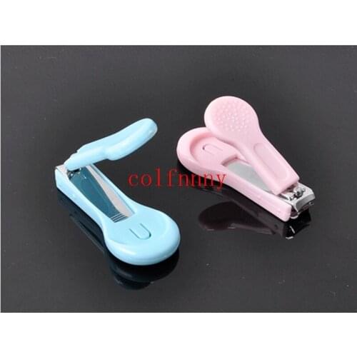 720pcs/lot Safety Stainless Steel Nail Clipper Pink Nail Nippers Professional Manicure Finger Cuticle Nail Cutter