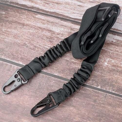 Abay Tactical 2 Point Gun Sling Strap Airsoft Bungee Rifle Sling Belt Shooting Hunting Accessories Two Point Gun Rope