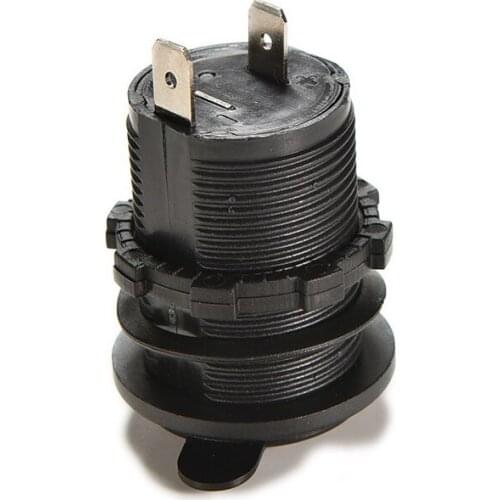 Car accesories Waterproof Heat Resisting Plastic Power Socket DC 12V 120W Motorcycle Car Tractor Cigarette Lighter Plug Outlet