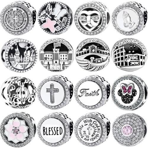 Designer 925 Sterling Silver Bracelet Floating Charms Beads Fit Original Charms Bracelets for Women Necklace Womens Jewelry