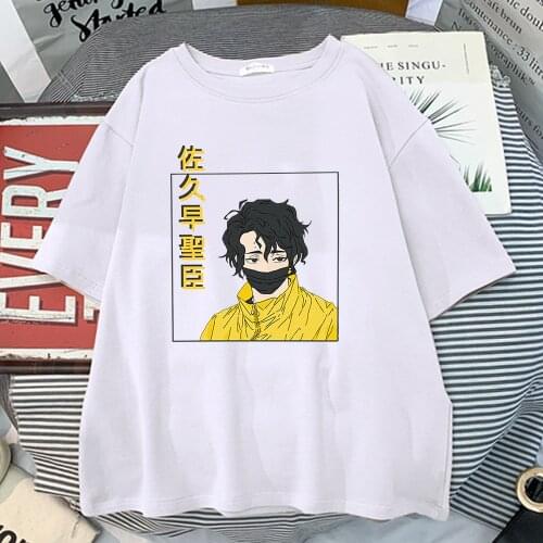Kiyoomi Sakusa SKS Haikyuu Comic Women T-Shirt Trendy Cotton T Shirt 2021 Goth Summer Tee Shirt Hip Hop Oversize Woman T-Shirts