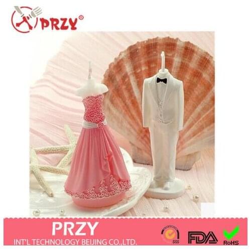 Art candle Mold 2pcs Wedding Silicone molds soap mold handmade soap molds silica gel die Aroma stone moulds candle mould