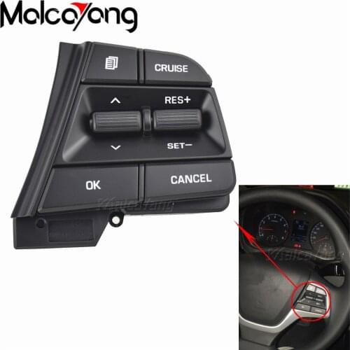 For Hyundai Elantra AD Solaris 2017 2018 1.6L Right Cruise Control Steering Wheel Push Button Switch