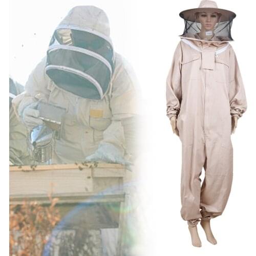 Beekeeping suits with Replacement Hat Full Body Suit Beekeeping Clothing For Beekeeper