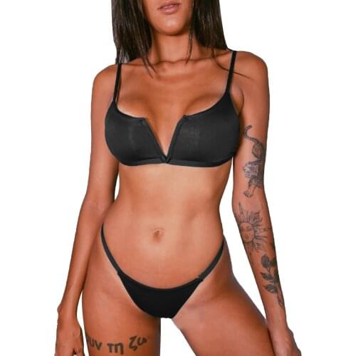 Summer Sexy Solid Brazilian Print Plus Size Bathing Suit Women Bikinis Set Swimsuit Women Summer Clothes Vetement Femme 2021