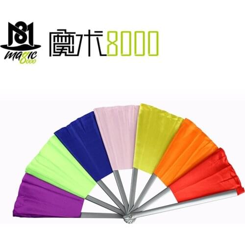 Broken Fan Reduction Magic Funny Multiple Colour Stage Street Props Tricks for Magician
