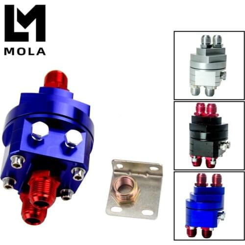 Oil Filter Relocation Male Sandwich Fitting Adapter Kit 3/4-16 M20 x1.5 Oil Filter Cooler Sandwich 6724