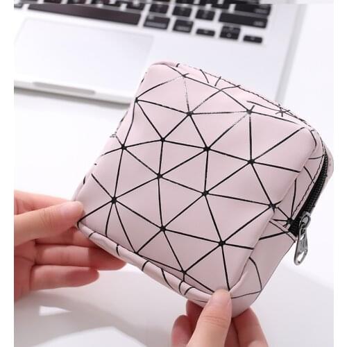 Sqinans Multifunctional Sanitary Pad Bags Reusable Napkin Organizer Women Pad Pouch Bags Portable Makeup Bags
