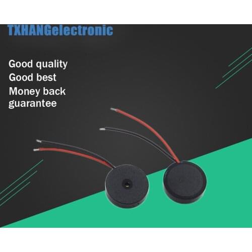 20pcs Piezoelectric Passive Buzzer Speaker Schwarzes Piezo Alarm 16x4mm