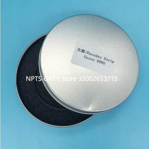 Original encoder raster strip for Epson 9880 9450 9800 9550 9500 printer raster strip film with hole thickened type