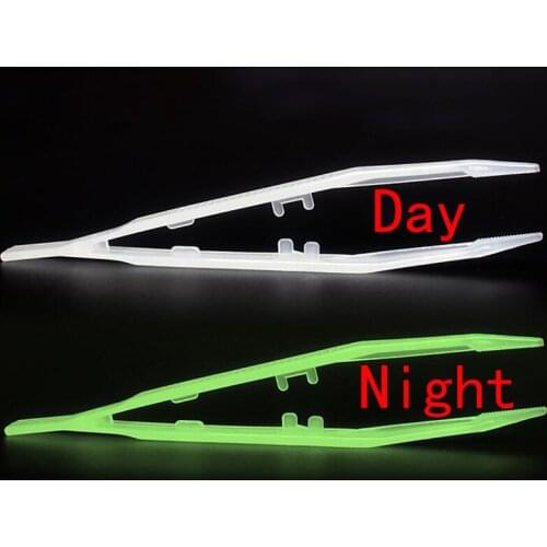 18cm Reptile Tweezers Noctilucence Clip Feeding Tongs Live Food Feeding Clamp