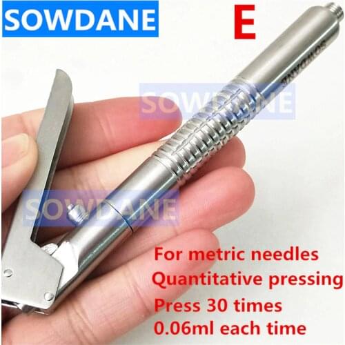 Dental Implant Syringe Aspirating Injector Pen Style Dental Orthodontic Instrument Tool 1.8ML