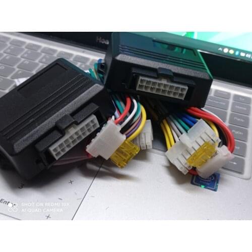 12V alarm system, electric closing module of 4 doors and windows, automatic closing window for Renault car
