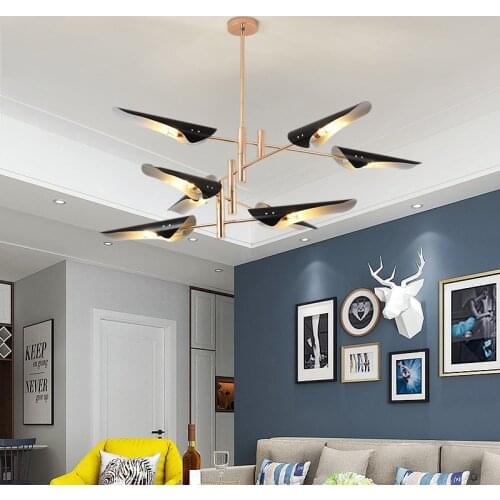 Lamp Living Room Lighting Modern Light Fixture Led Hanging Lamp Hanging Light Metal Pendant Lighting Led Pendant Light Bedroom