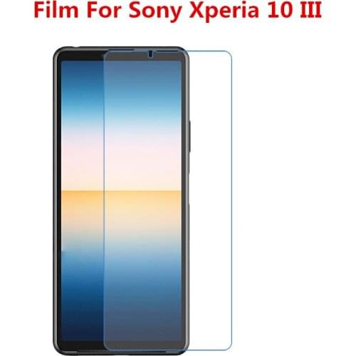 1/2/5/10 Pcs Ultra Thin Clear HD LCD Screen Protector Film With Cleaning Cloth Film For Sony Xperia 10 III