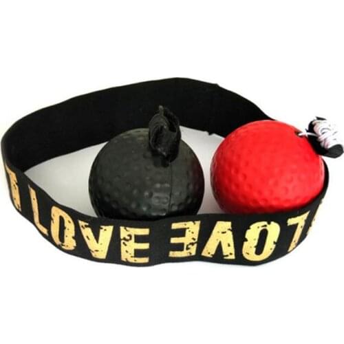 Boxing Exercise Fight Ball With Head Band For Reflex Speed Reaction Training To Improve Reaction Force Hand-Eye Set TSLM1