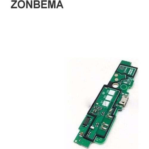 ZONBEMA 50pcs/lot Original For Nokia Lumia 1320 Charging Charger Dock Port Micro USB Connector Mic Flex Cable