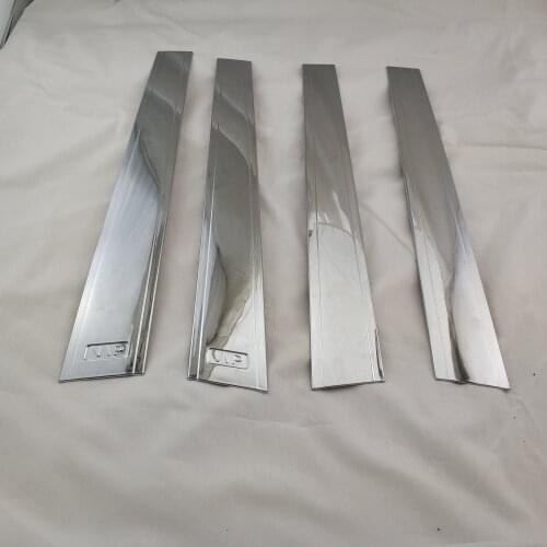 4pcs ABS Chrome PILLAR COVER CAR Accessories 2001-2005 FOR Toyota Probox Succeed Vios
