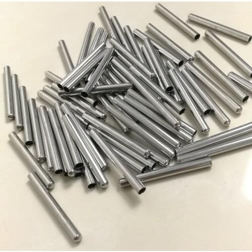 5mm*50mm One End Closed temperature sensor probe deep-drawing SS304 protection shell DIY Tool Parts ,50 pcs / lot