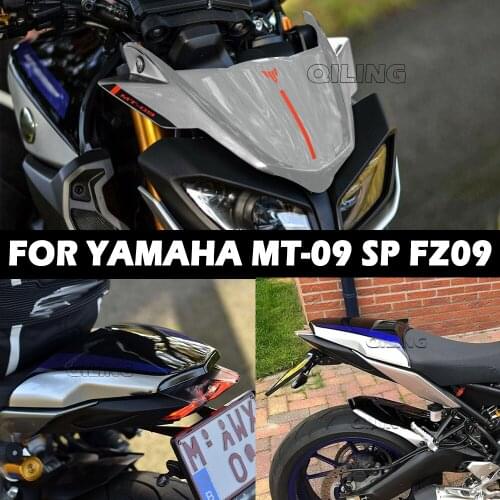 Motorcycle Accessories Rear Fender Windshield Deflector Rear Seat Cover Fairing For YAMAHA MT-09 MT09 FZ09 2017 2018 2019 2020