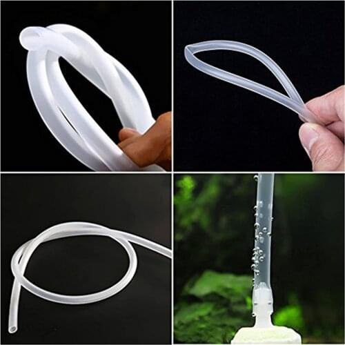 Aquarium Flexible Resist Kinking Fish Tank Accessory Oxygen Pump White 10m Hose Bubble Stone Pond D:5/6/7/8/9/10/11/20mm Durable