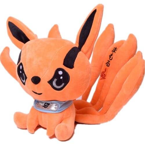 Anime Naruto Q Version Cute Nine Lama Nine Tail Fox Plush Doll Model Doll Childrens Toy Gift