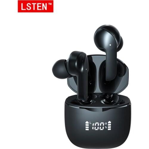 LSA3 TWS digital wireless bluetooth headset noise reduction for long life heavy bass intelligent automatic matching touch