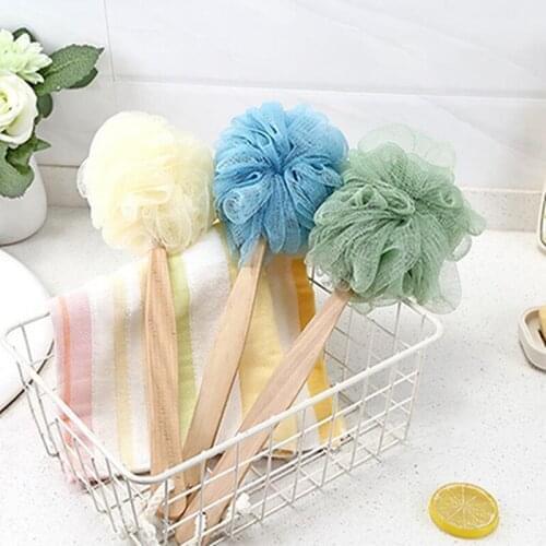 Cleaning Sponge Brush multi-function Household Brushes Long Handle Bath Back Bathroom Body Washing Brushes