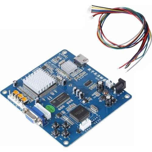 Digital HD Deliver For VGA/RBGS/RGBSHV turn HDMI-compatible Resolution Video High Low Converter to Resolution H1A0