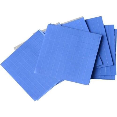 Flexible GPU CPU Heatsink Fireproof Insulation Conductive Silicone Pad for Electronic Components Heatsink Cooling Thermal Pad