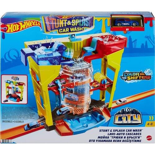 Hot Wheels Car Wash Color Changing Playset GRW37