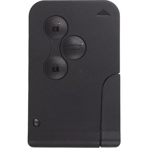 KEYECU High Quality Uncut New Replacement Remote Key Shell Case Fob 3B for Renault Megane Scenic With Logo