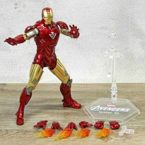 Marvel Iron Man MK2 MK3 MK4 MK6 Legends Original ZD Toys Doll Model
