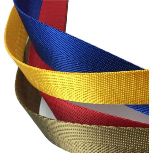 38mm White Sliver Red Dark Blue Black Strap Nylon Webbing Herringbone Bias Tape Knapsack Bag Belt Sewing Accessories merceria