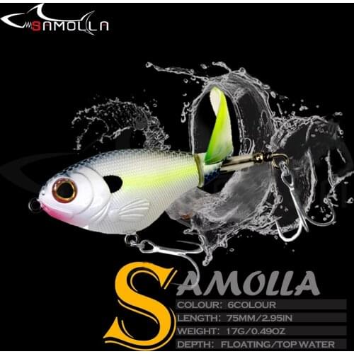 2021 New Whopper Plopper Fishing Lure Weights 17g Accessories Floating TopWater Trolling Bait Peche Sea Bass Fish Tackle Goods