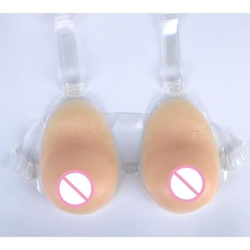 New New Free Shipping 1400g To 1600g Transsexual Hot Hot Sexi Boobs Silicone Rubber Breast Enhancer Shemale Chest Prosthesis